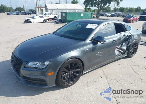 2013 Audi A7 3.0T Premium z USA, uszkodzony, nr VIN WAU2GAFC3DN011060